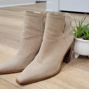 Vince Comuto Suede Booties- Size 7.5